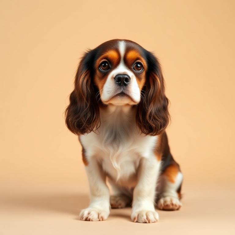 Cavalier King Charles Spaniel dog portrait