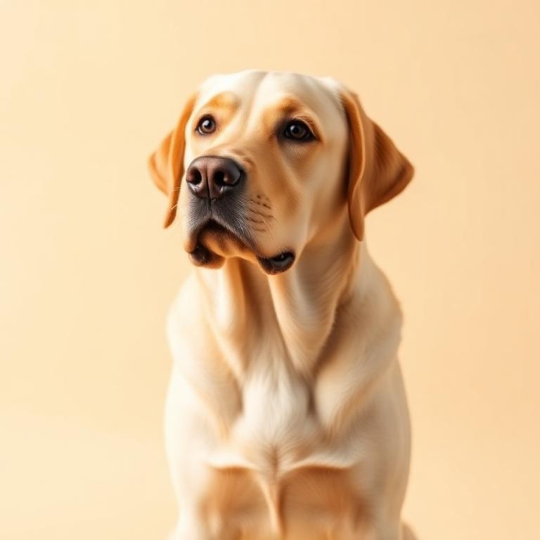 Labrador Retriever dog portrait